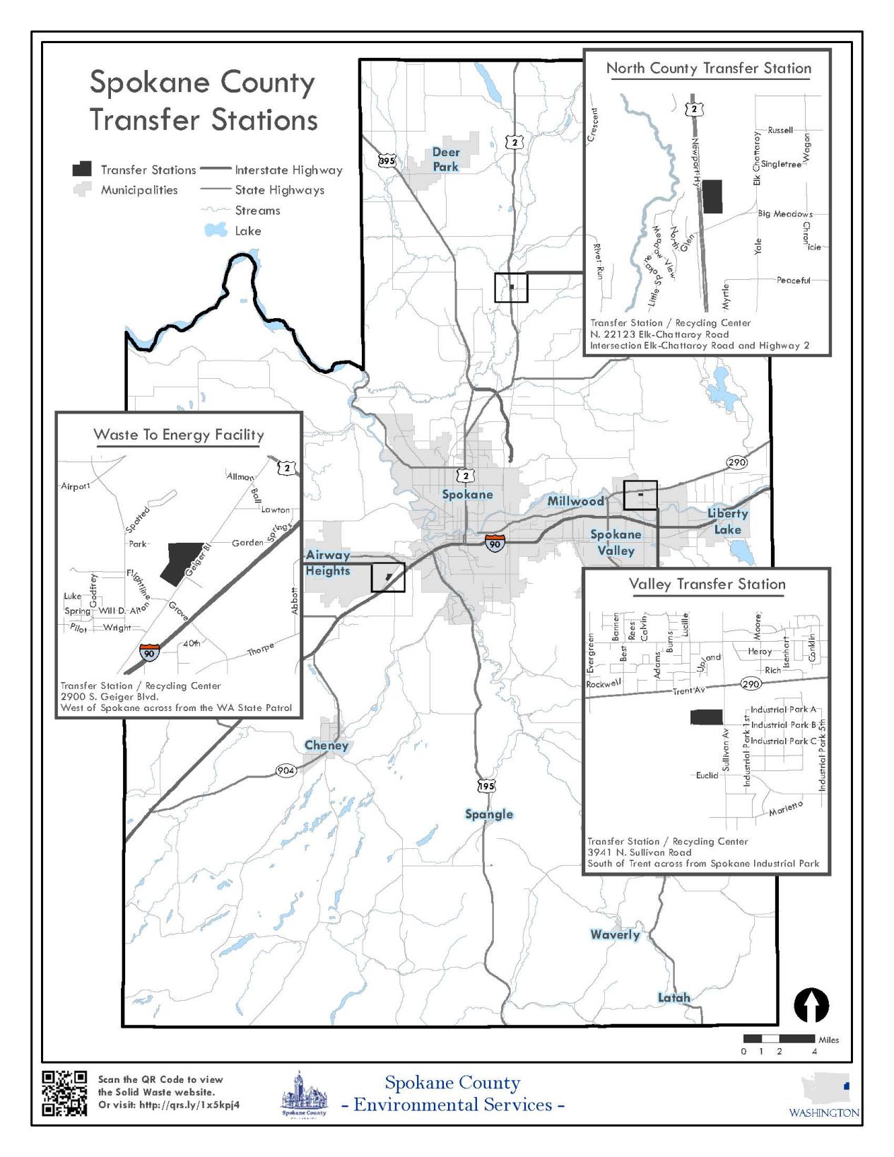 Two Spokane County solid waste transfer stations temporarily reducing hours of operation